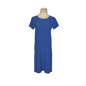 Chelsea 22 blue short sleeves sheath dress size XXS